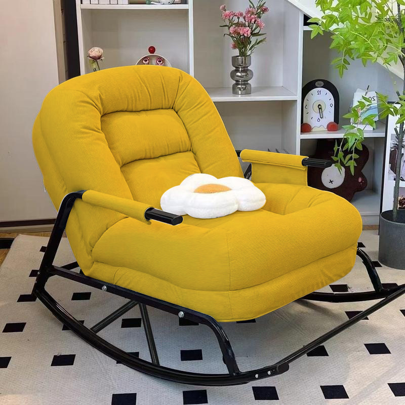 Outdoor Furniture Bali Style - كرسي هزاز فاخر خفيف الوزن، كرسي