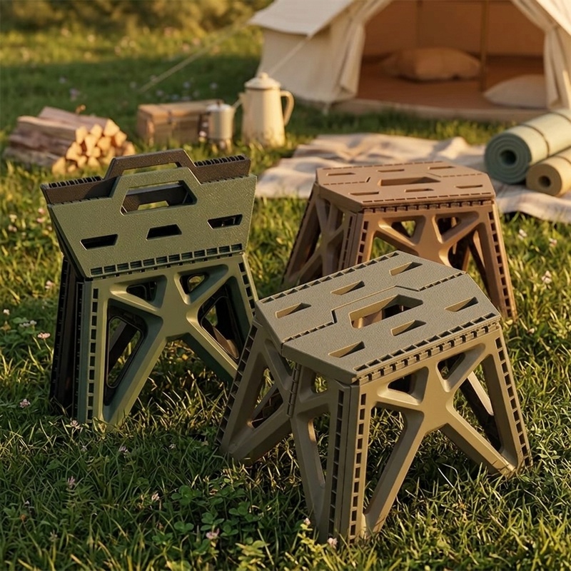 Outdoor Furniture Polywood - كرسي محمول قابل للطي عالي التحمل،