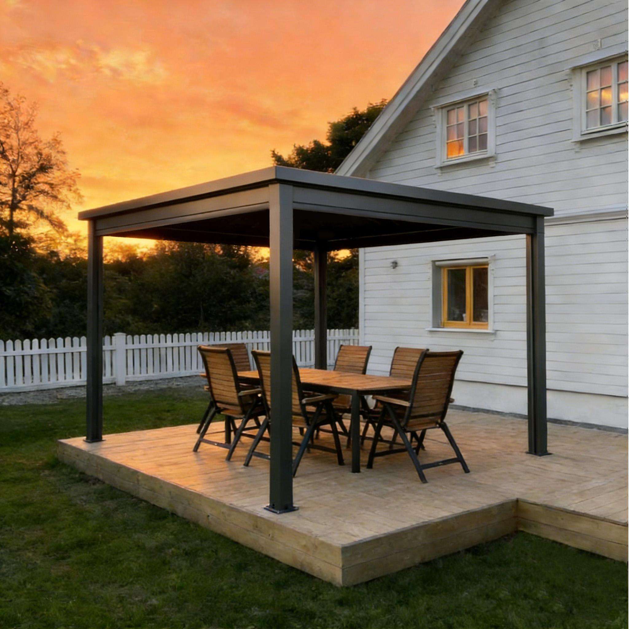 بيع مباشر من المصنع: بيرجولا م - مراجعة Outdoor Furniture For Sale وسعره
