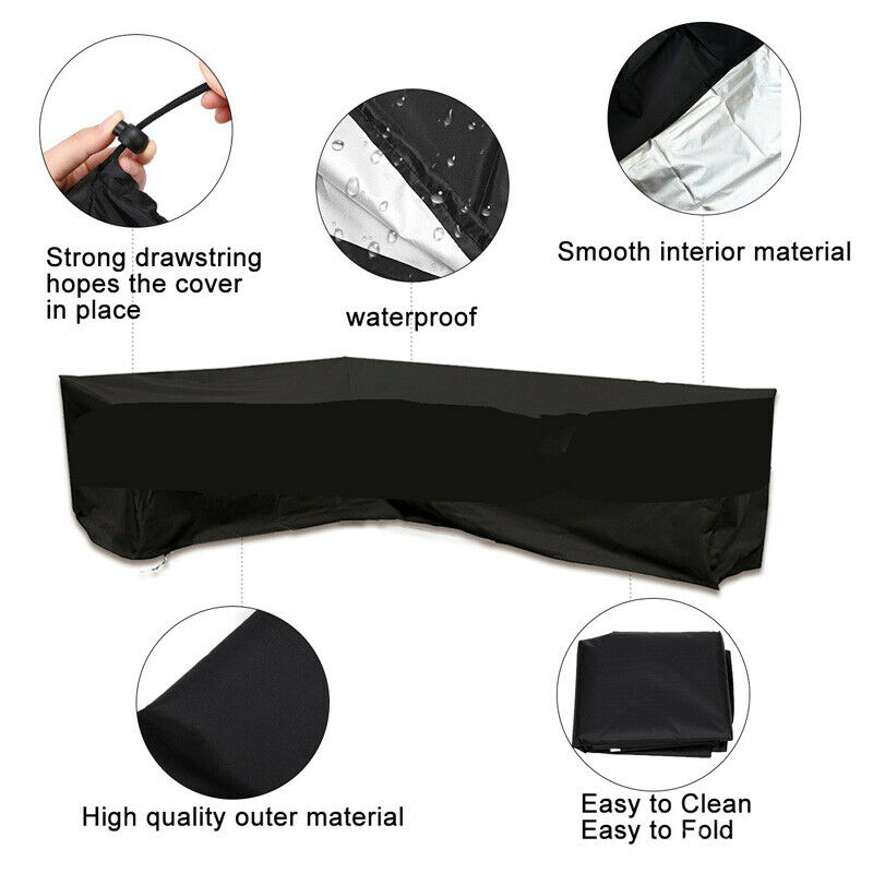 غطاء أثاث على شكل حرف L مقاوم  - مراجعة Outdoor Furniture Manufacturer وسعره