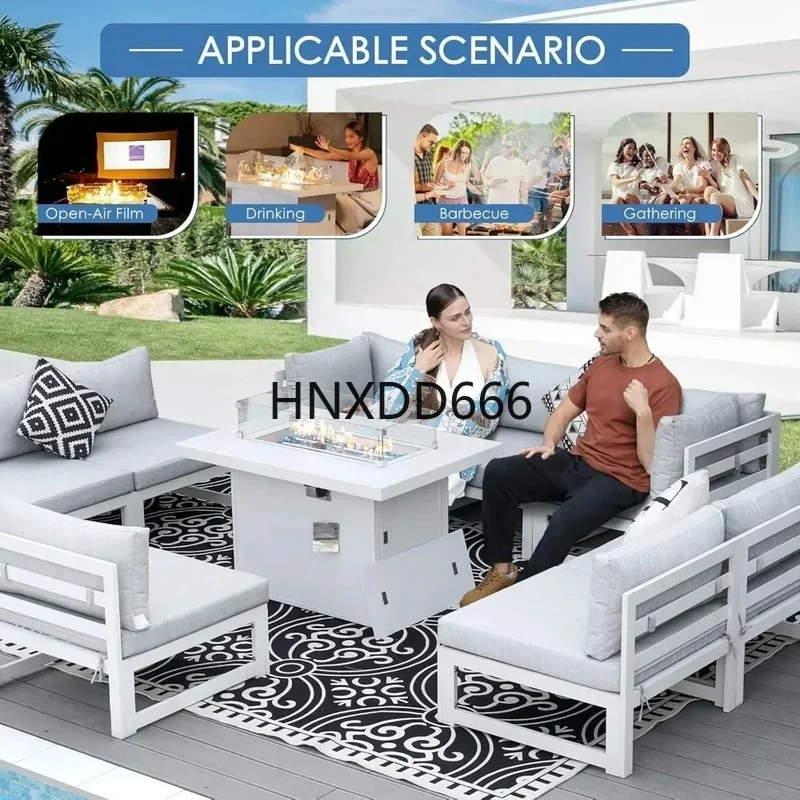 طقم جلوس خارجي من الألومنيوم م - مراجعة Outdoor Furniture With Fire Pit وسعره