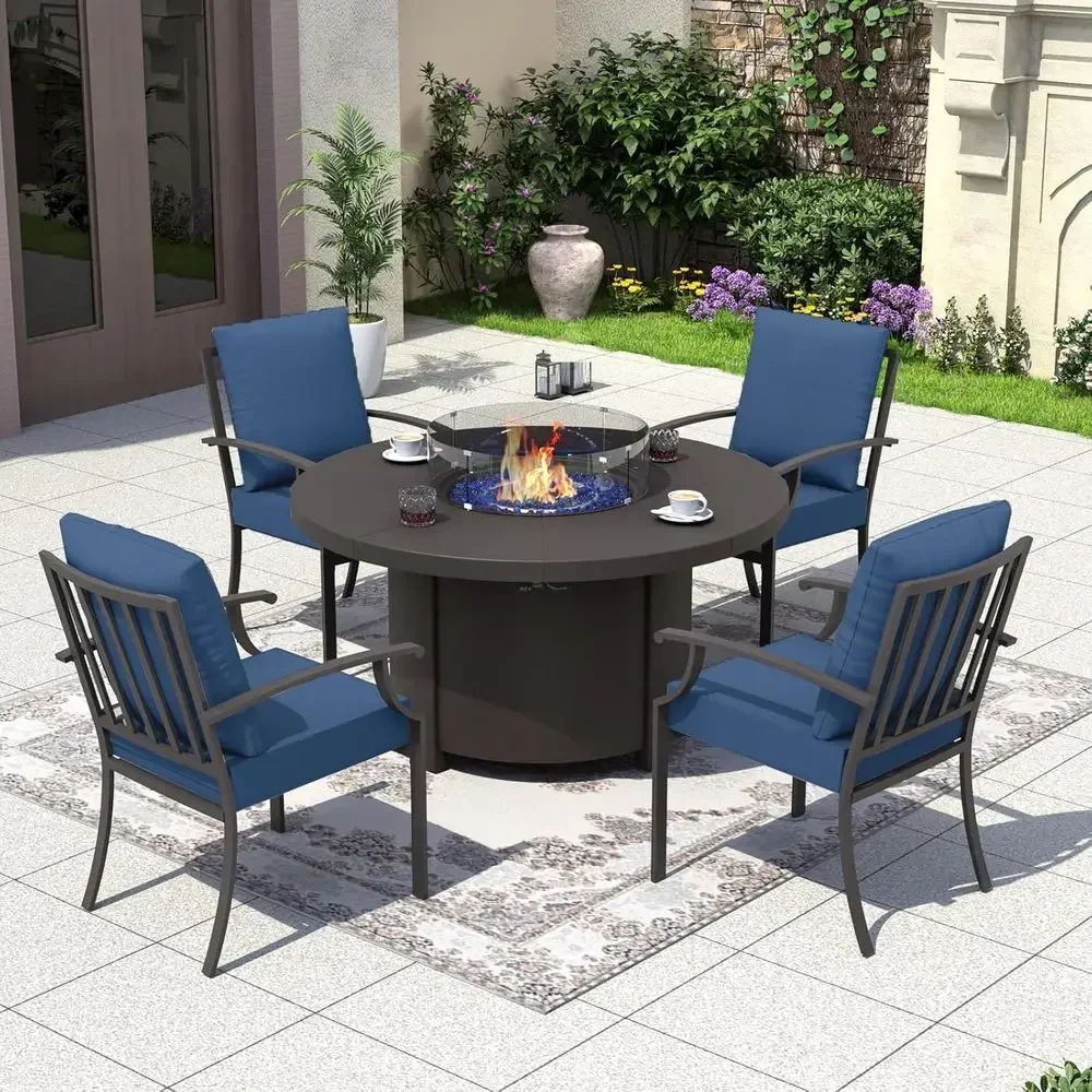 طقم أثاث خارجي مكون من 5 قطع م - مراجعة Outdoor Furniture With Fire Pit وسعره