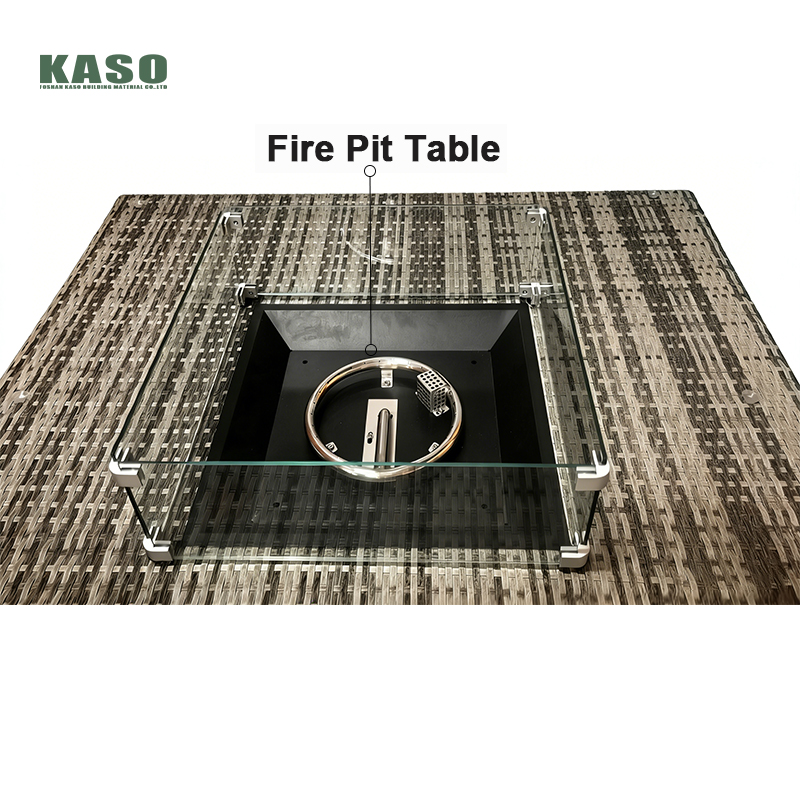 طقم أثاث فناء مع طاولة حفرة نا - مراجعة Outdoor Furniture With Fire Pit وسعره