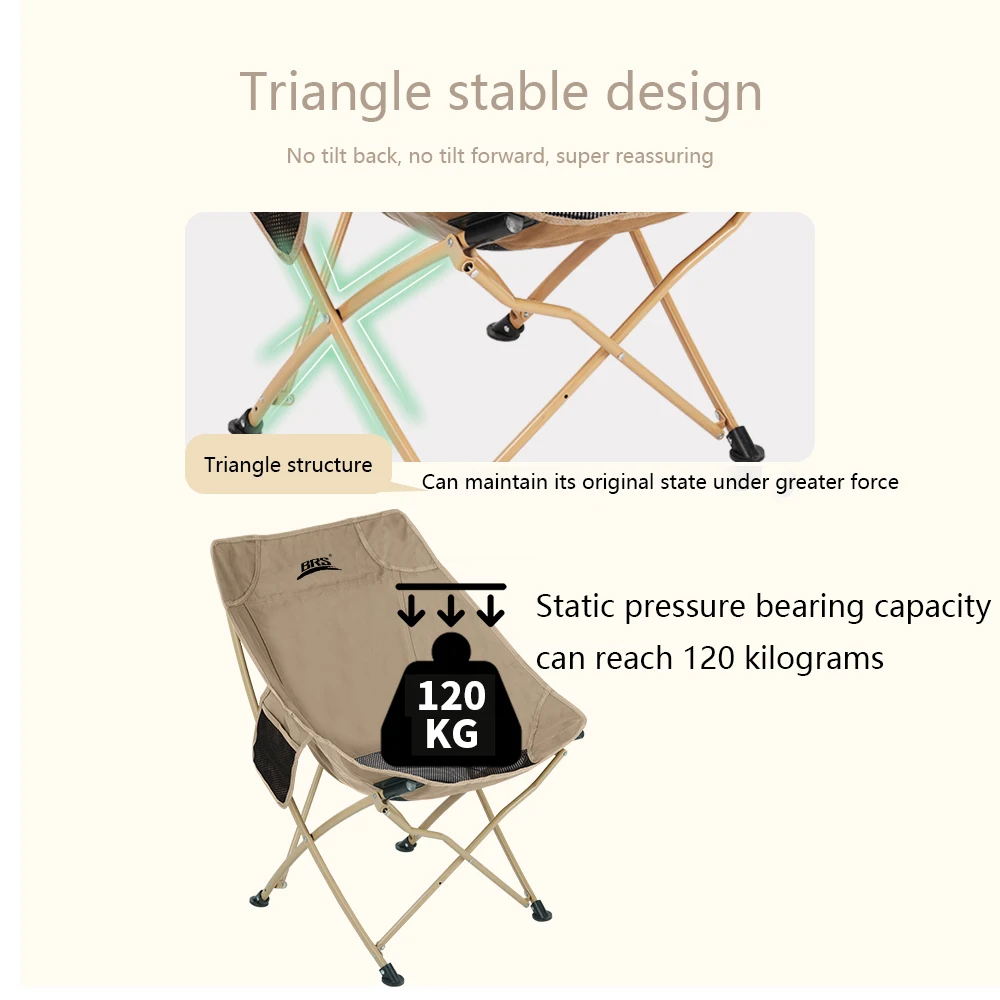 كرسي تخييم محمول قابل للطي BRS - مراجعة Outdoor Furniture Polywood وسعره