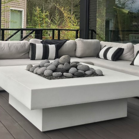 طقم أريكة خارجية مع طاولة موقد - مراجعة Outdoor Furniture With Fire Pit وسعره