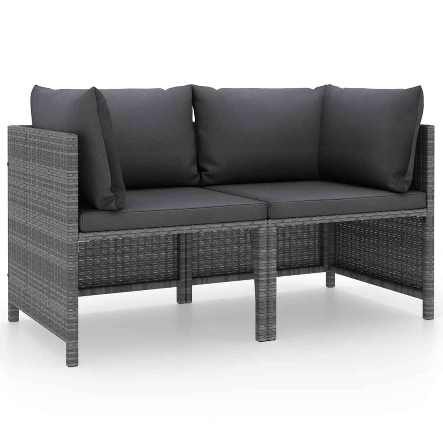 طقم أريكة خارجية لشخصين مع وسا - مراجعة Outdoor Furniture Polywood وسعره