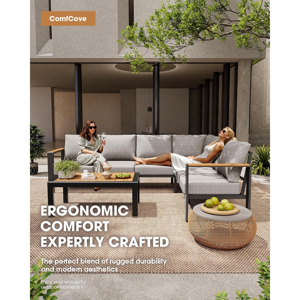 مجموعة أثاث خارجي من الألومنيو - مراجعة Outdoor Furniture For Sale وسعره