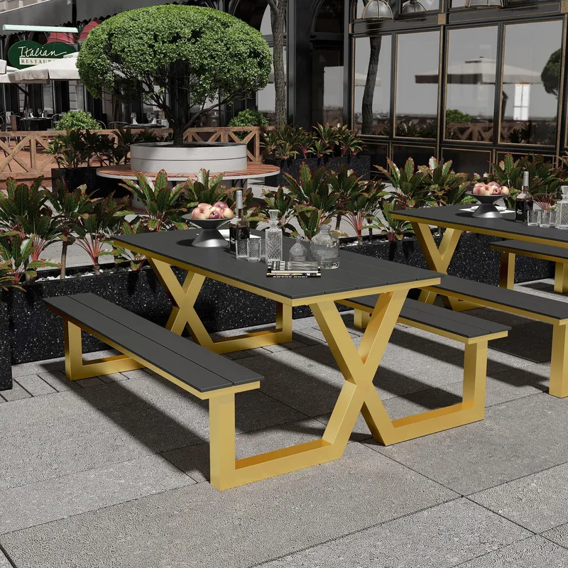 طاولة وكرسي حديقة خارجية من قط - مراجعة Outdoor Furniture One Piece وسعره